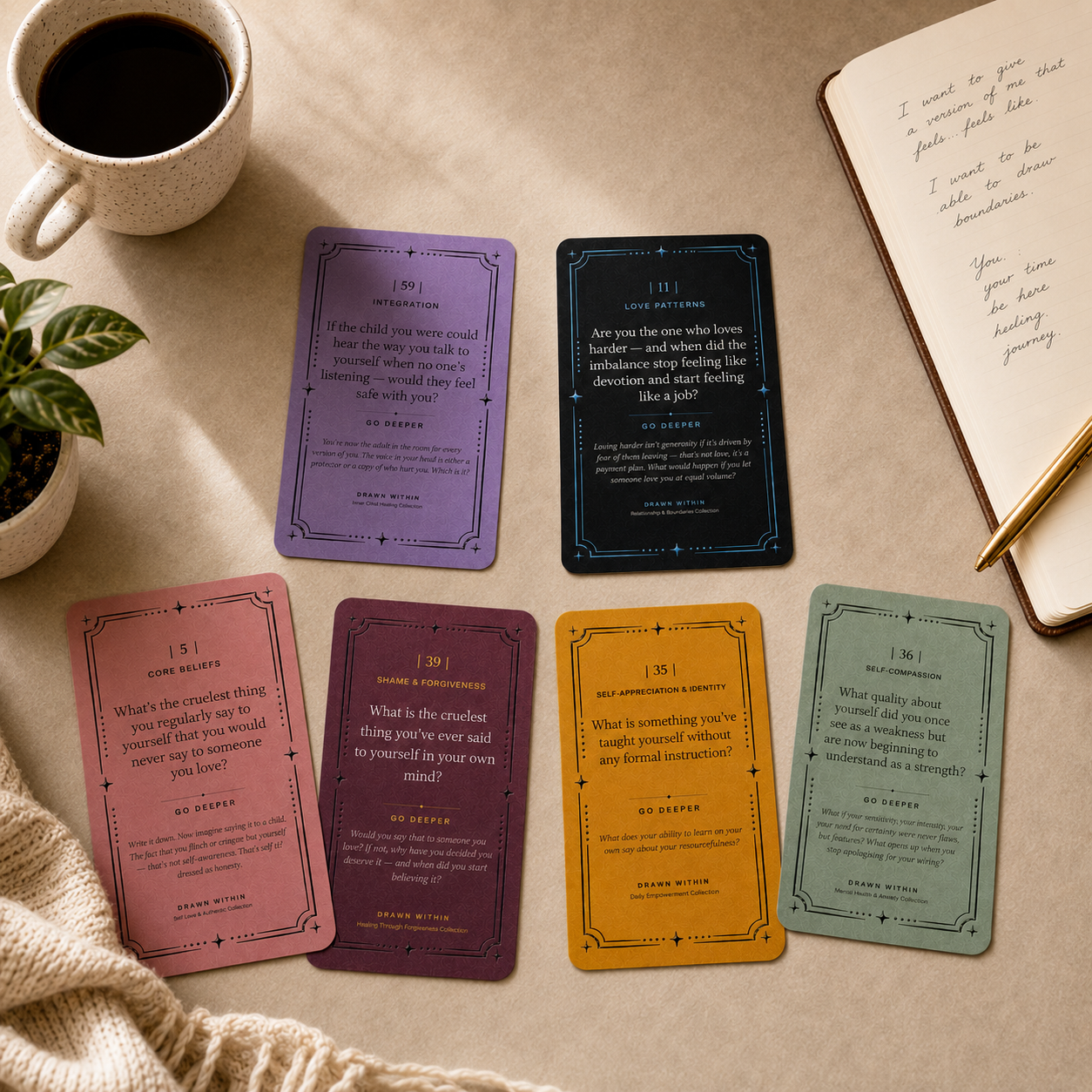 The Whole Year Within — all six Drawn Within decks